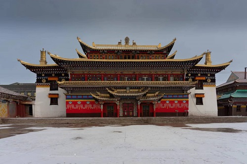 Nangzhig Monastery Panoramic View